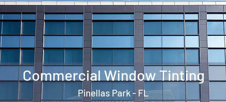 Commercial Window Tinting Pinellas Park - FL