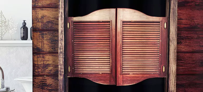 Installing Saloon Door Hinges in Pinellas Park, FL