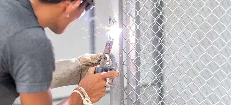 Commercial Mesh Door Repair in Pinellas Park, FL