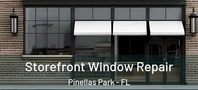 Storefront Window Repair Pinellas Park - FL