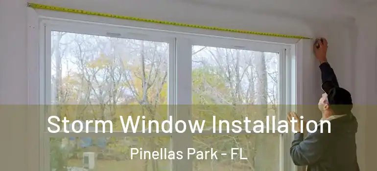 Storm Window Installation Pinellas Park - FL