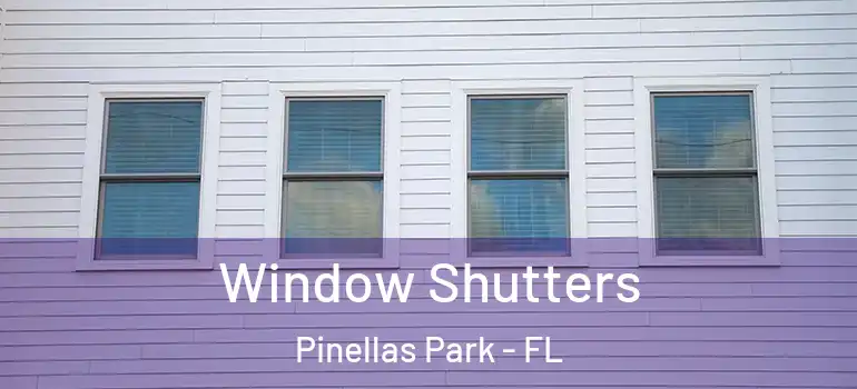 Window Shutters Pinellas Park - FL